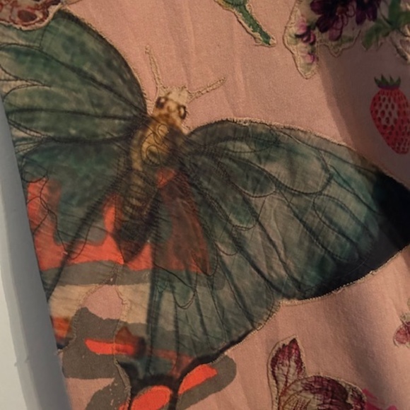 NWT- Magnolia Pearl Appliqué La Jolla Joggers Pants 913 Sunfaded Acal - Picture 2 of 7